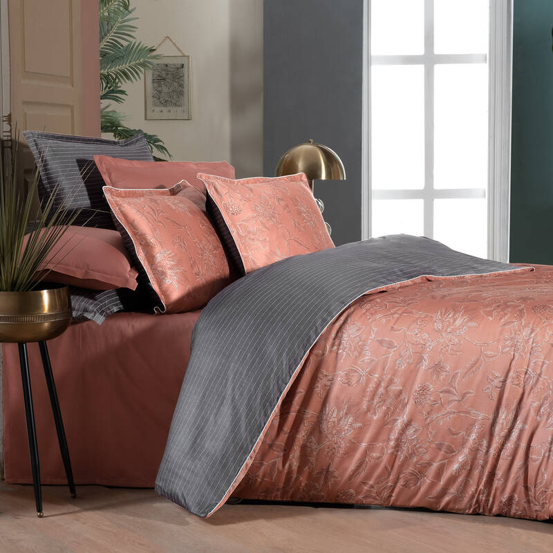 ORLINA SATEN ÇİFT KİŞİLİK NEVRESİM TAKIMI