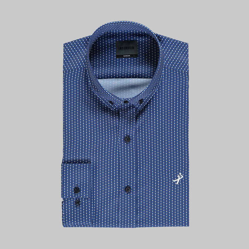 GOIAS SOHO LACİVERT GÖMLEK