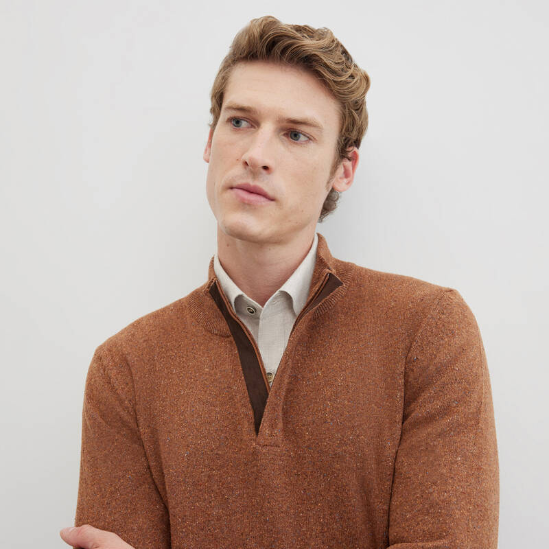 FERMUARLI YARIM BALIKÇI TABA TRİKO