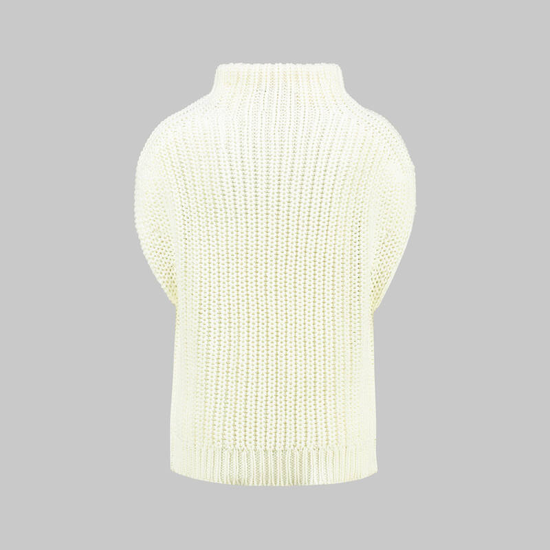 ANDRA EKRU BOĞAZLI KAZAK