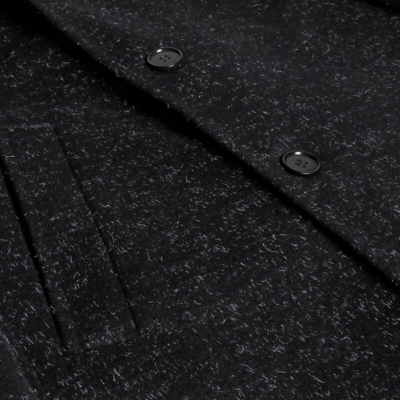 BOYCO ERKEK SİYAH PALTO