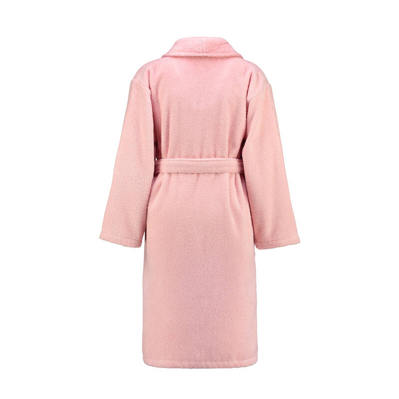 MICCO ŞAL YAKA UNISEX BORNOZ SARI