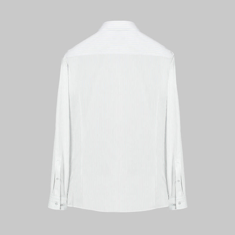 GOIAS ÇİZGİLİ PEMBE GÖMLEK