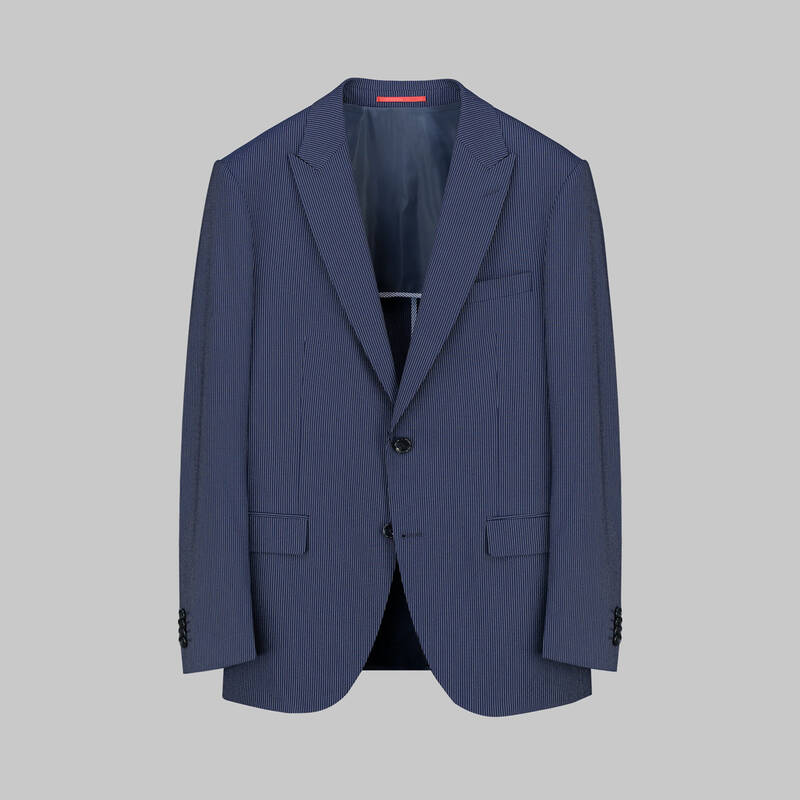 AMARA NASA RESTA YELEKLİ ÇİZGİLİ SİYAH TAKIM