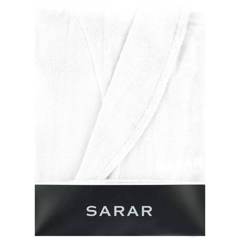 ŞAL YAKA BORNOZ BEYAZ