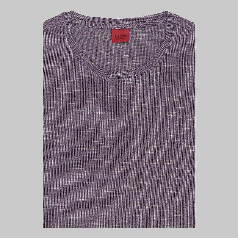 INTERVIEW BİSİKLET YAKA MÜRDÜM T-SHIRT