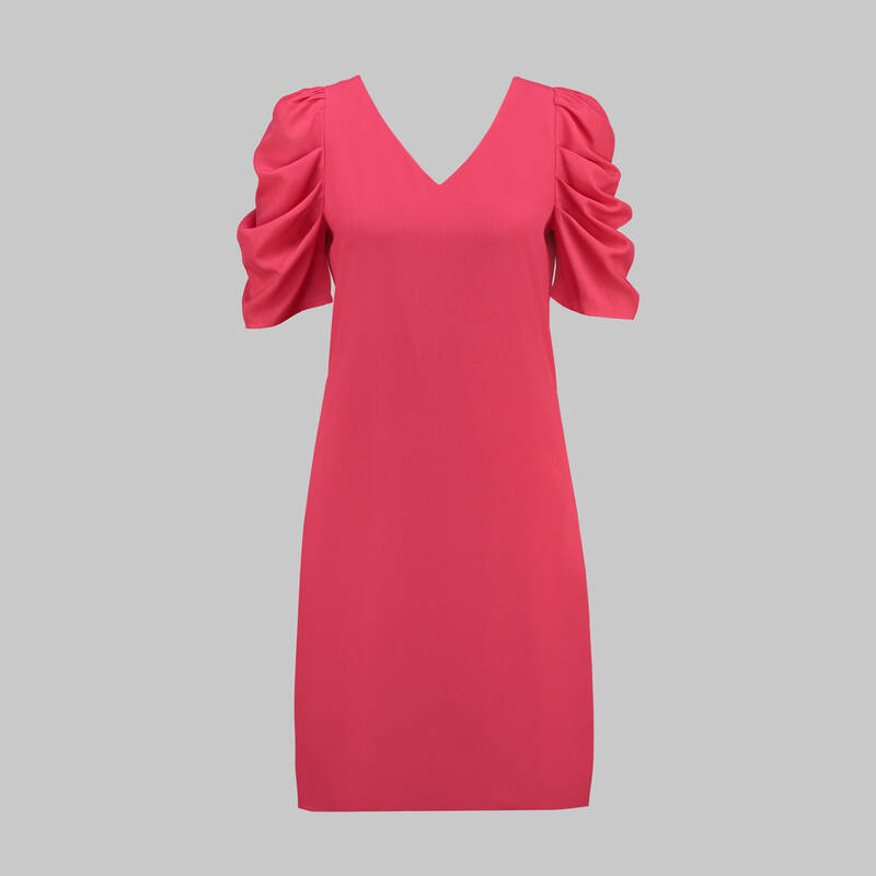 LILLIAM MERCAN RENGİ ELBİSE