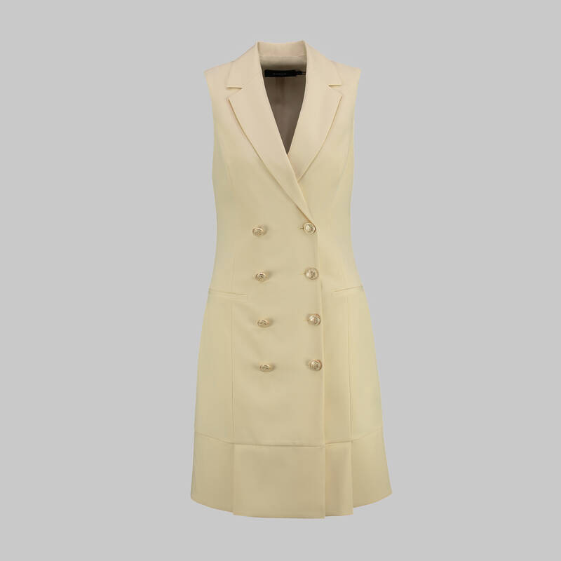 CHARLYN KREM ELBİSE