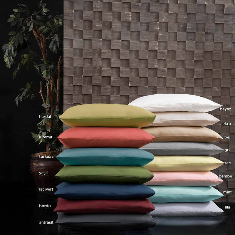 FITTED RANFORCE ÇARŞAF SETİ 180*200 SARI