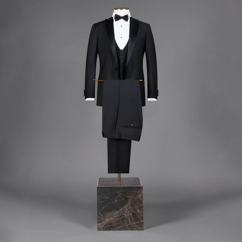 HAPPY BOB NIHGT YELEK PAPYONTAKIM SİYAH SMOKİN