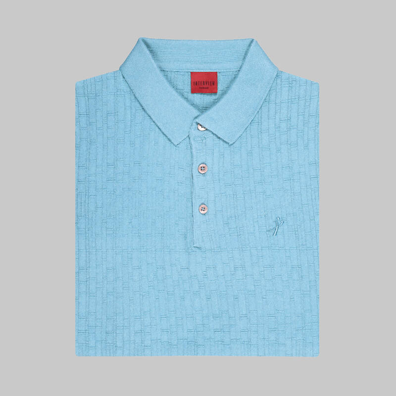 POLO YAKA KISA KOL LACİVERT TRİKO