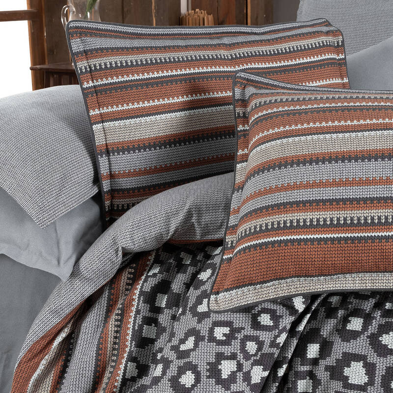 SHERI FLANEL GRİ KING SIZE NEVRESİM TAKIMI