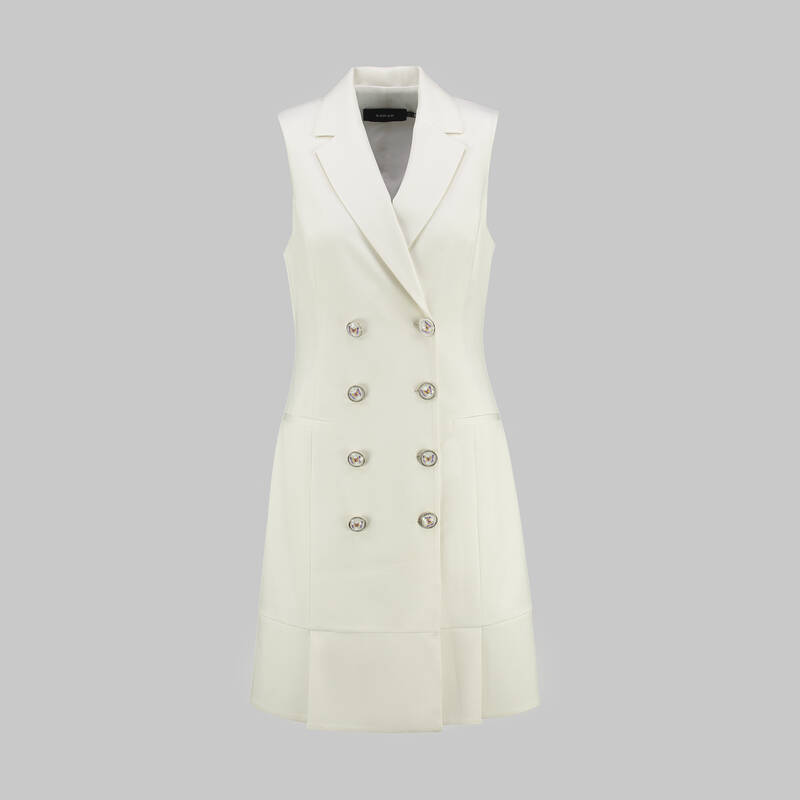 CHARLYN KREM ELBİSE