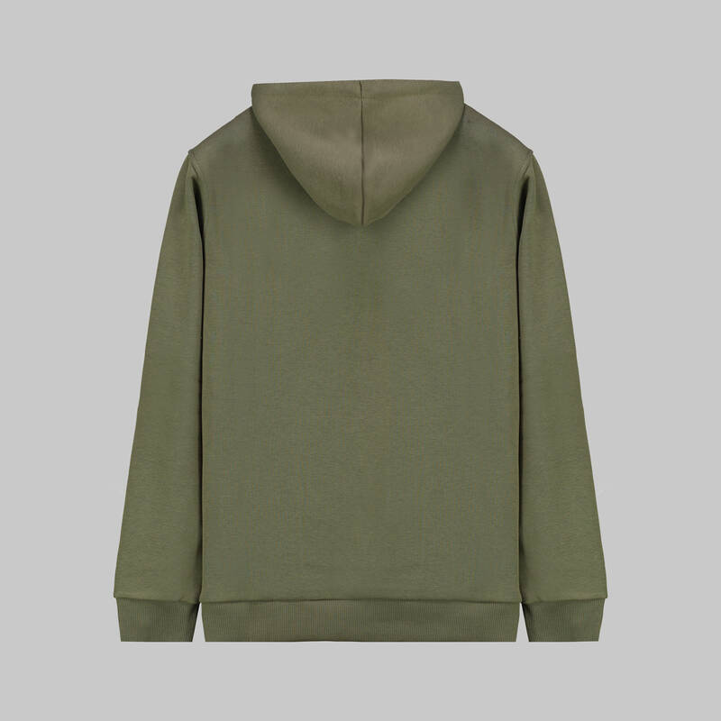 KAPÜŞONLU SARI SWEATSHIRT