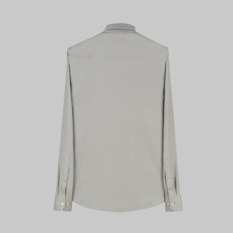 ELETA UZUN KOL SLIM BEYAZ GÖMLEK