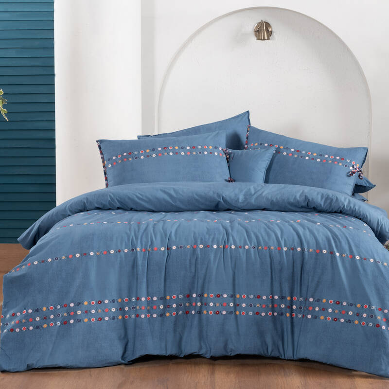 TANYA FANCY POPLIN KING SIZE NEVRESİM TAKIMI