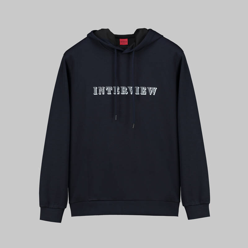 KAPÜŞONLU SİYAH SWEATSHIRT