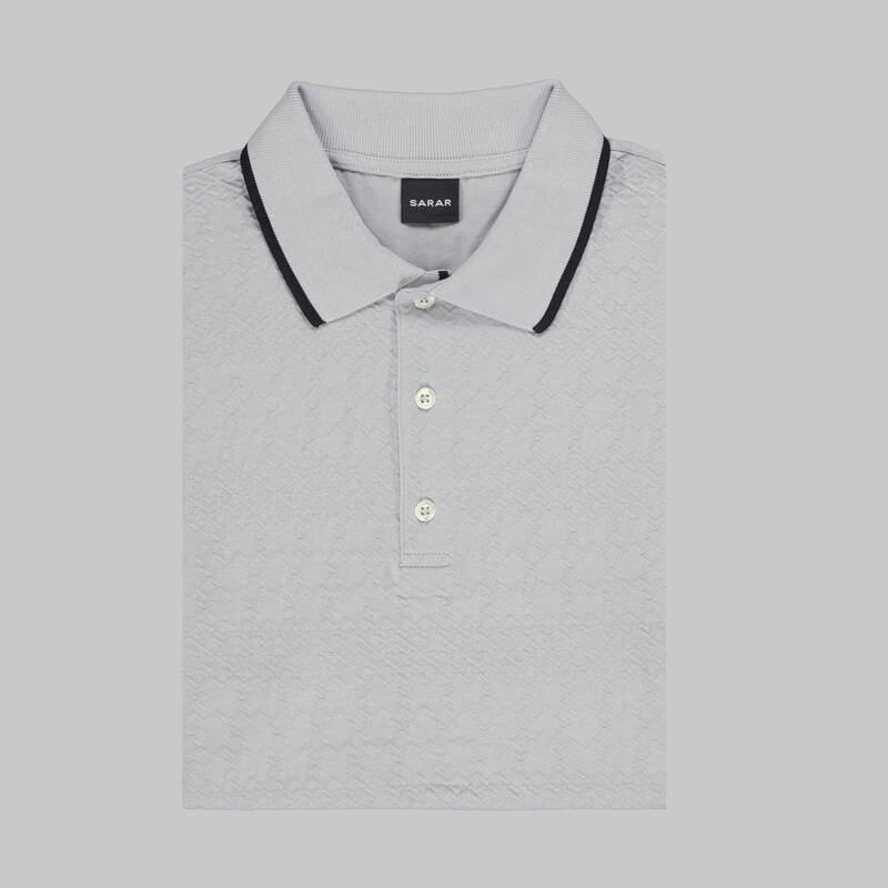 DÜĞMELİ POLO YAKA SİYAH T-SHIRT