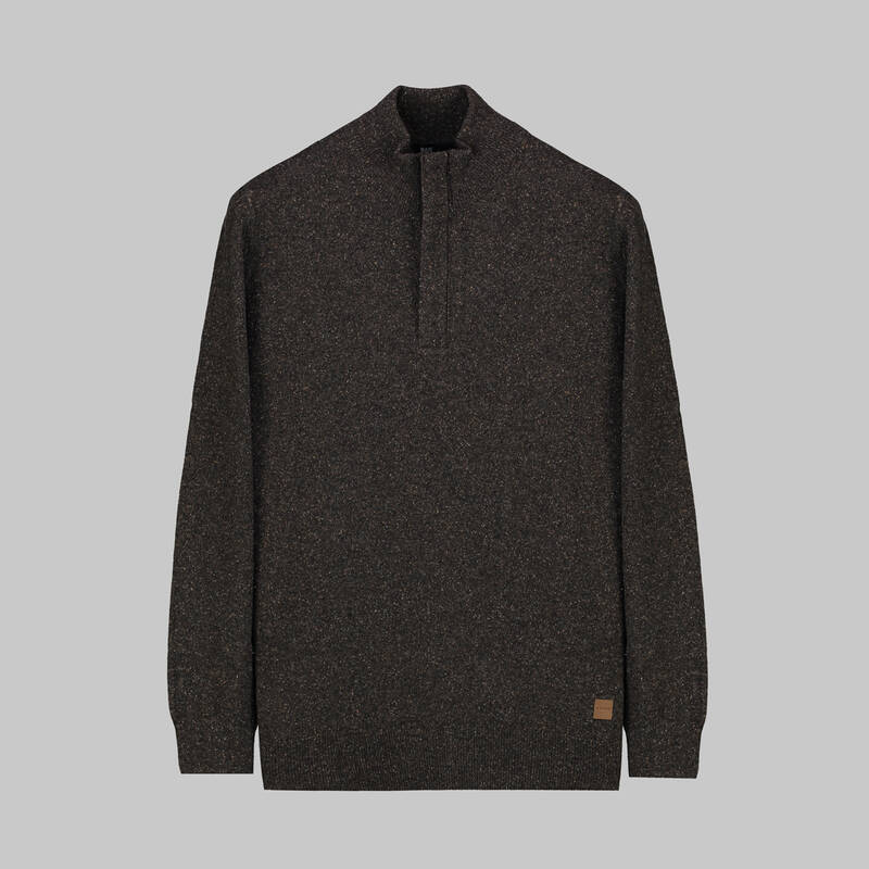 FERMUARLI YARIM BALIKÇI TABA TRİKO