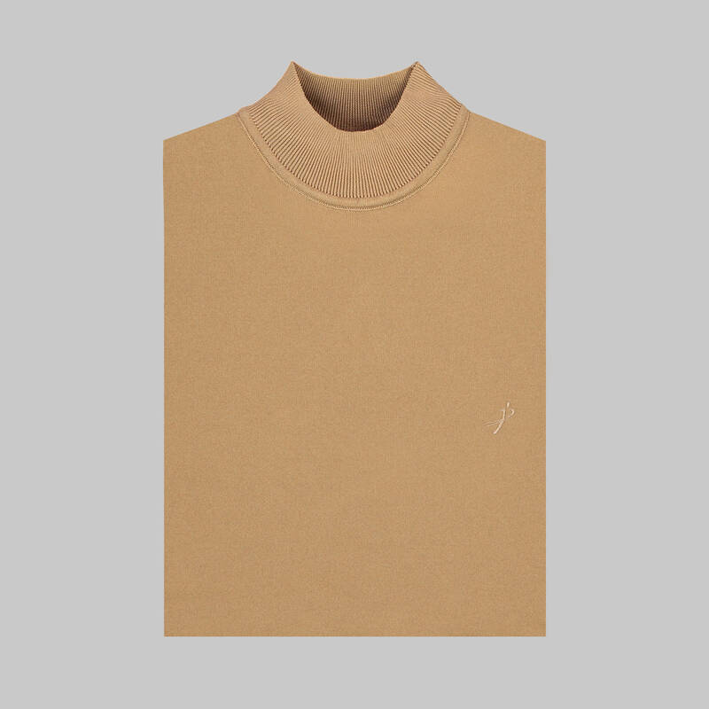 YARIM BALIKÇI YAKA SİYAH TRİKO