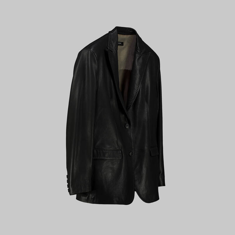 SİYAH BLAZER DERİ CEKET-LIMITED EDITION