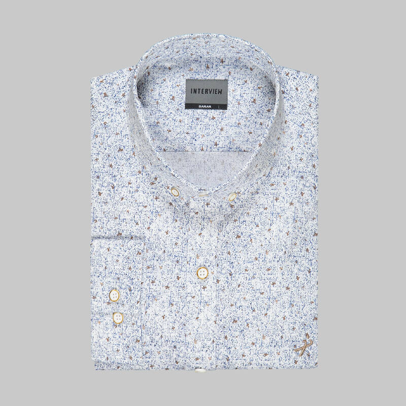 GOIAS SİYAH UZUN KOL SLİM GÖMLEK