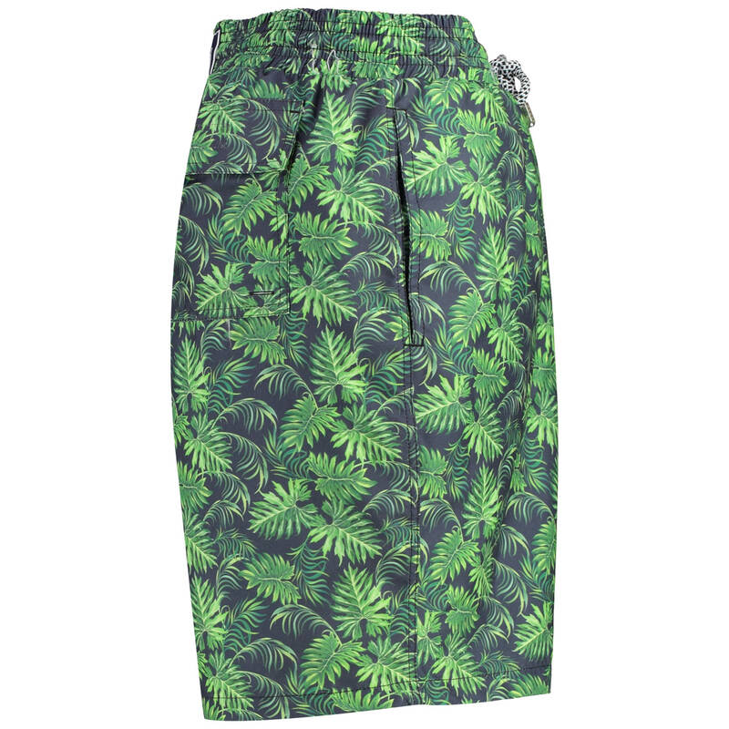 VILE YEŞİL DESENLİ DENİZ ŞORTU