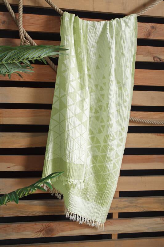 RAISA MAVİ PLAJ HAVLUSU