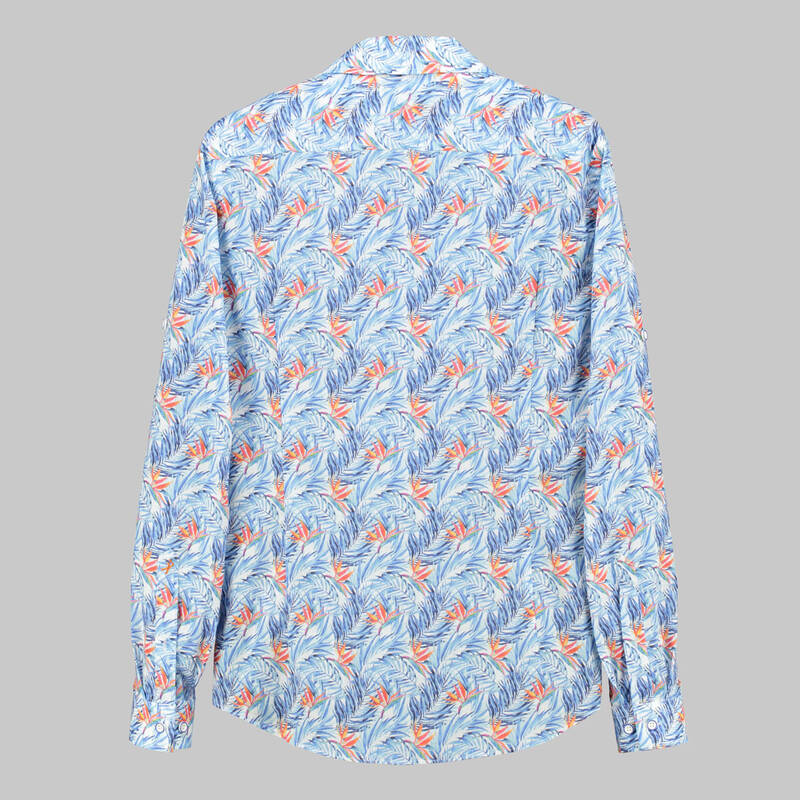 HAWAI SOHO MAVİ GÖMLEK