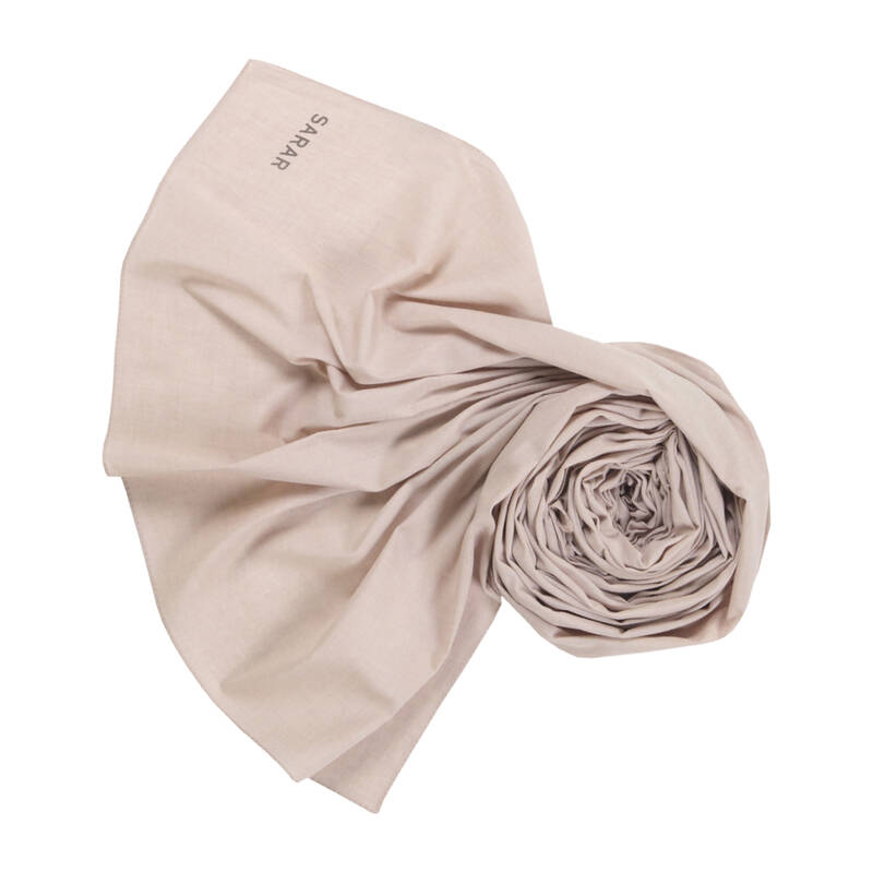 SİYAH PAMUK KETEN ŞAL