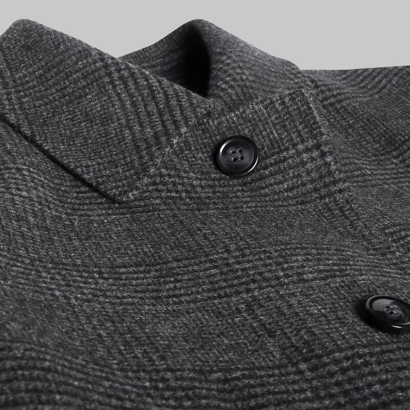 HOWARD KARELİ KOYU GRİ KABAN