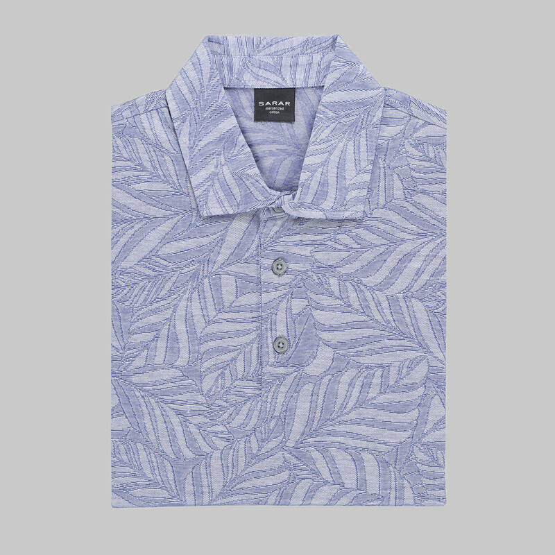 SARAR POLO YAKA MAVİ T-SHIRT