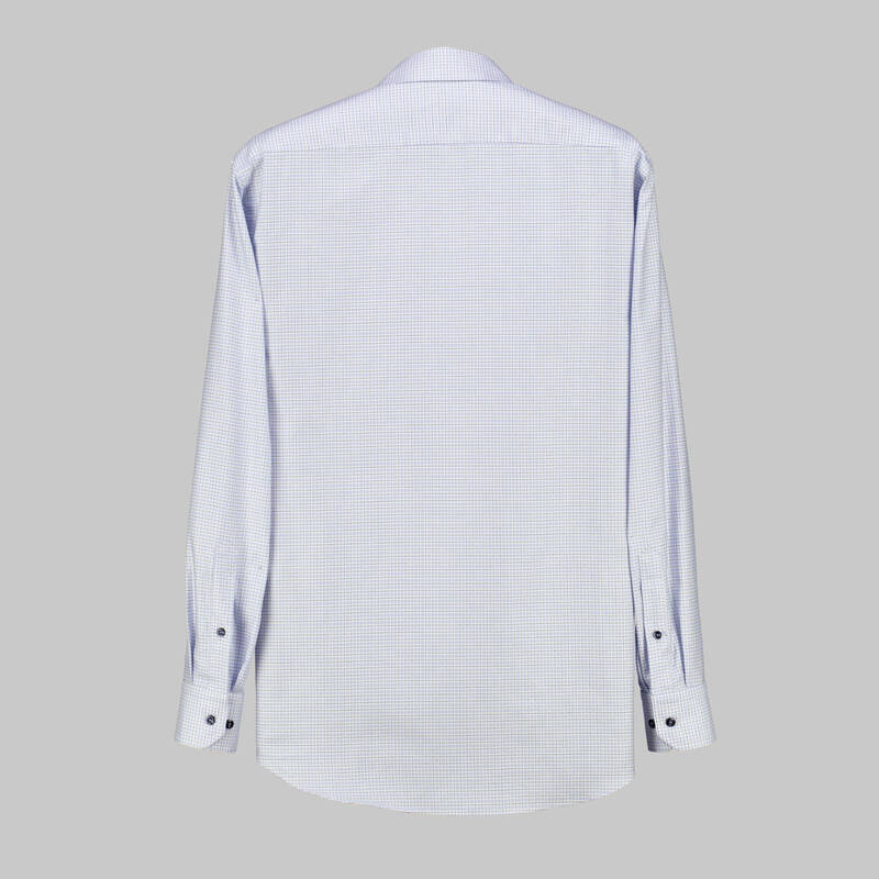 ELETA GÖMLEK KARELİ MAVİ