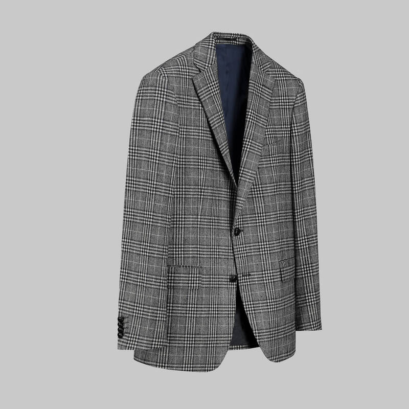 REXFORD KARELİ GRİ CEKET