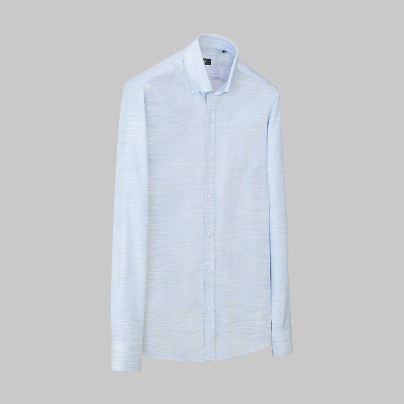 ELETA MAVİ SLİM GÖMLEK