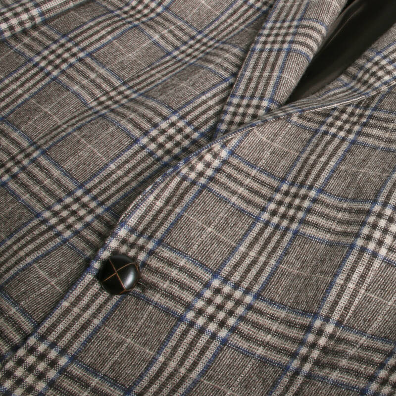 REXFORD KARELİ GRİ CEKET