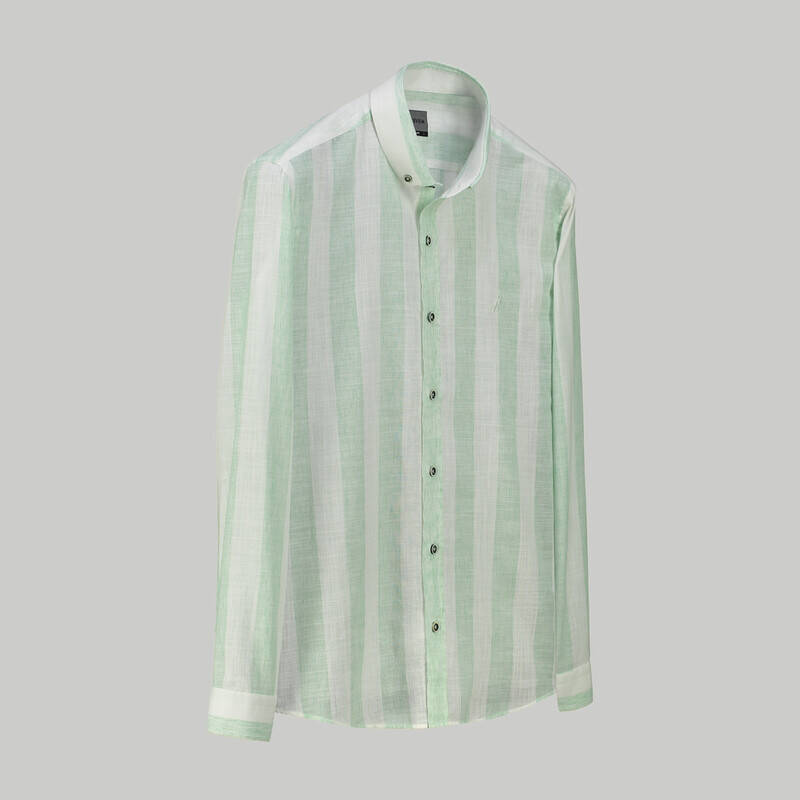 GOIAS SOHO UZUN KOL YEŞİL GÖMLEK