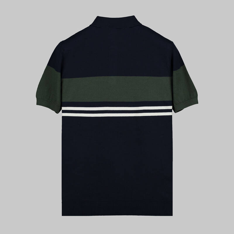 POLO YAKA KISA KOLLU YEŞİL TRİKO KAZAK