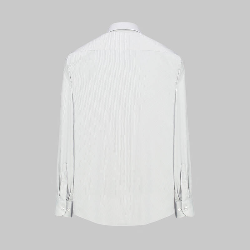 ELVIO ÇİZGİLİ LACİVERT GÖMLEK