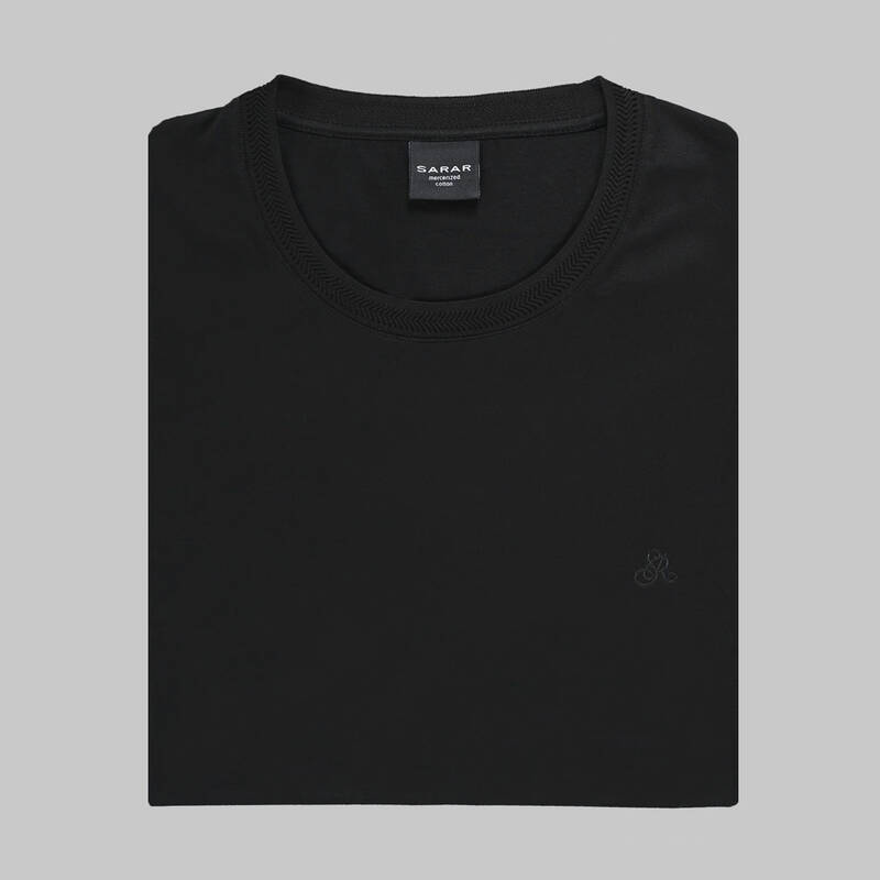 SARAR BİSİKLET YAKA MÜRDÜM T-SHIRT