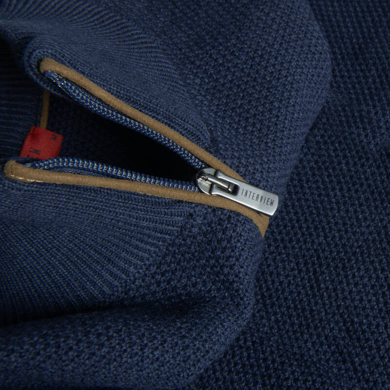 FERMUARLI TRİKO SİYAH HIRKA