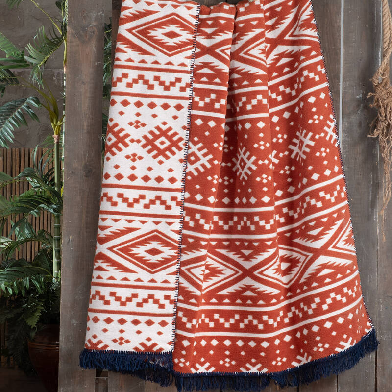 ETNO BATTANİYE LACİVERT TEK KİŞİLİK