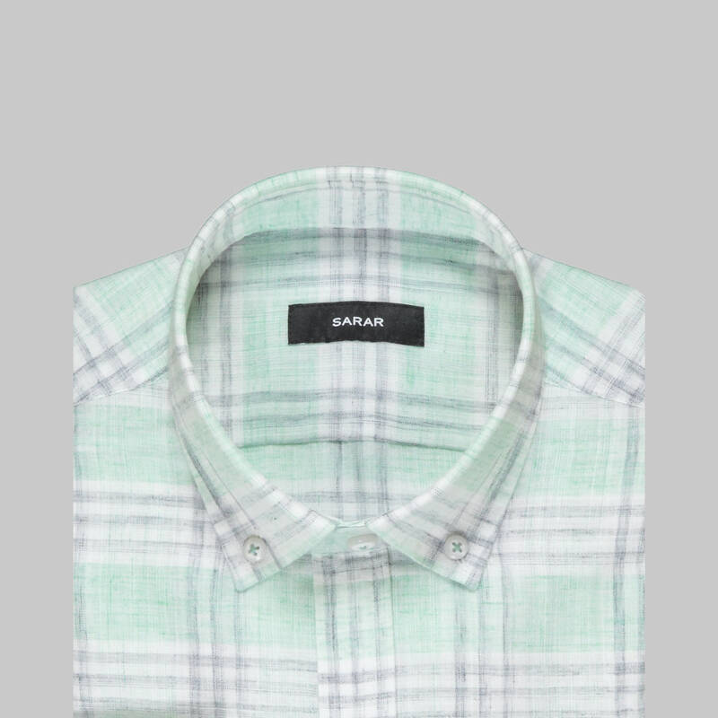 ELETA SLİM YEŞİL GÖMLEK