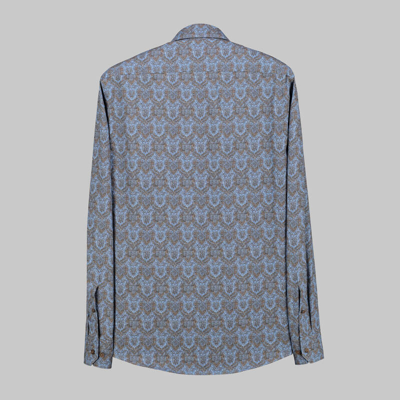 ELETA SLIMEO MAVİ GÖMLEK