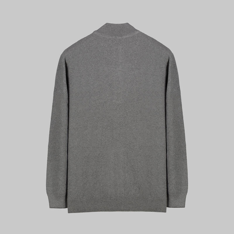 FERMUARLI TRİKO SİYAH HIRKA