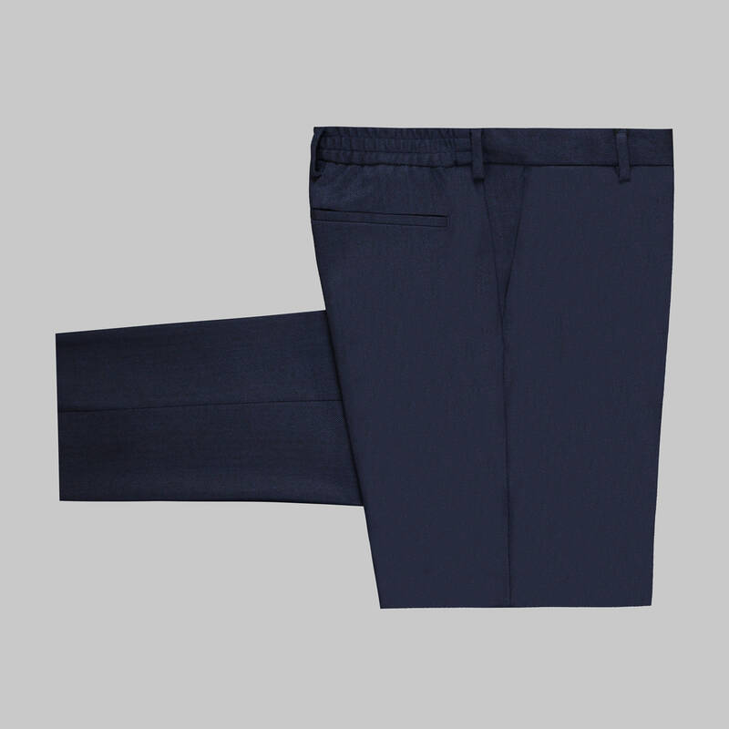 ELY LACİVERT BELİ BAĞCIKLI PANTOLON