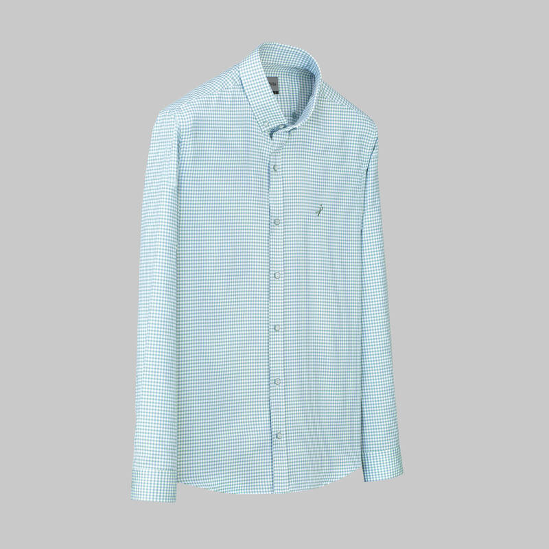 GOIAS KARELİ KOYU KAHVERENGİ GÖMLEK