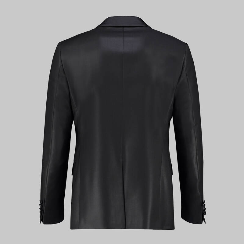 PAVALOTTI SİYAH NOMOS SABİT YAKA SMOKİN