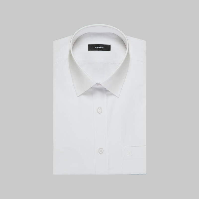 ELVIO KISA KOL BEYAZ GÖMLEK