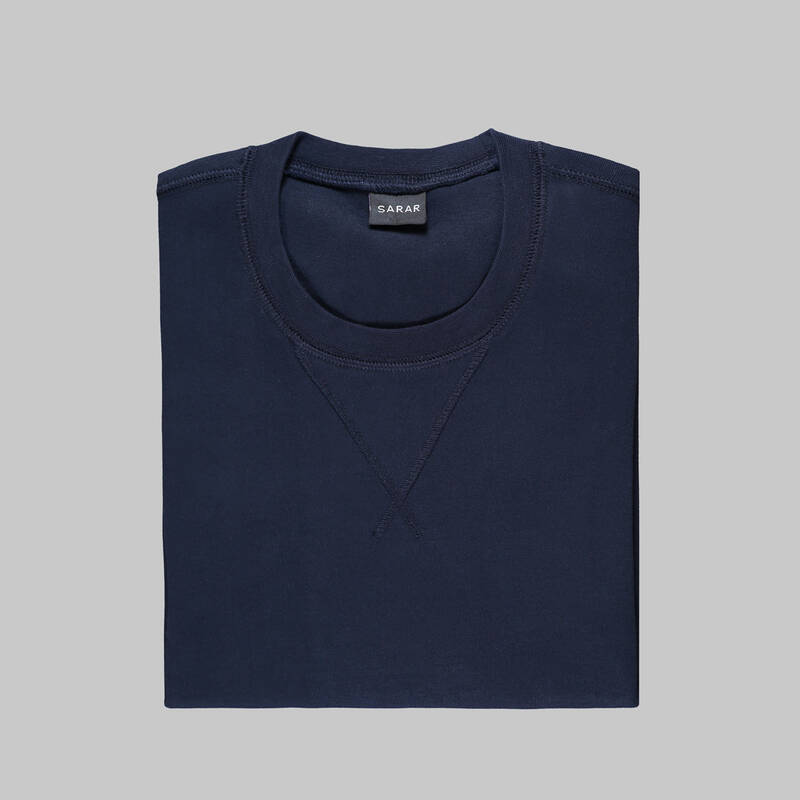 SARAR BİSİKLET YAKA TURUNCU SWEATSHIRT